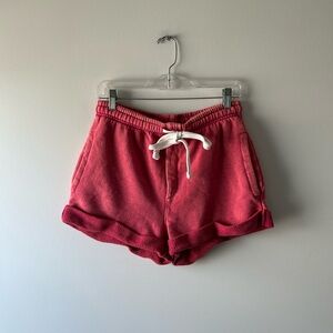 Splits 59 red sweat shorts